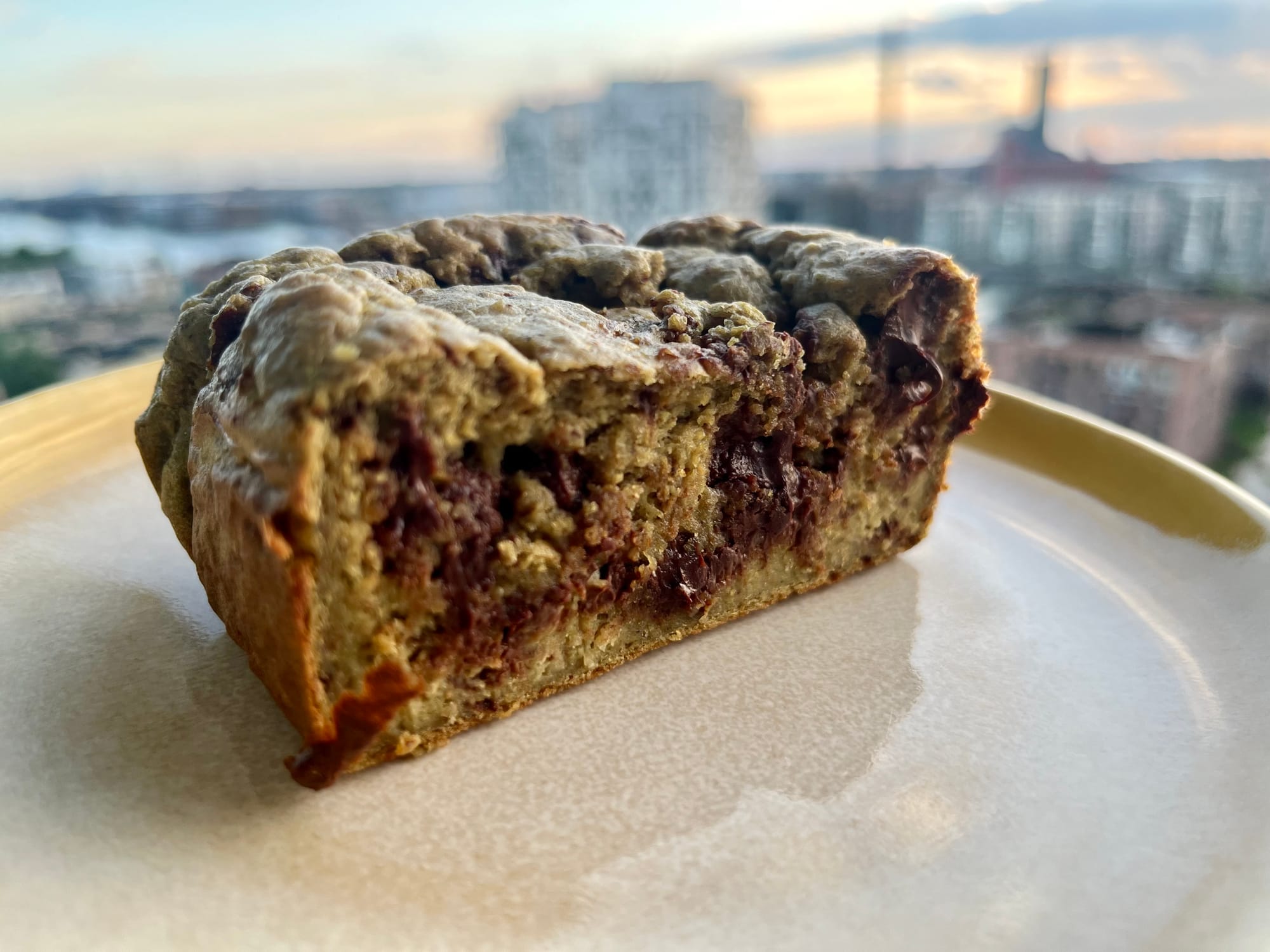 Greenie (Cake sucré au beurre de graines de courge) 🥮